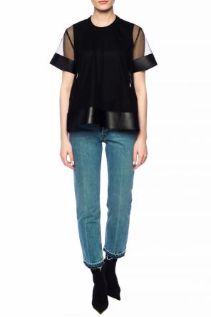 Two-layered mesh t-shirt, zdjęcie 2 Two-layered mesh t-shirt od Comme des Garcons Ninomiya